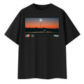 T-Shirt Sprint Car Front Black Small