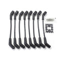 8.5mm Black Wire Set 135 Degree Boots