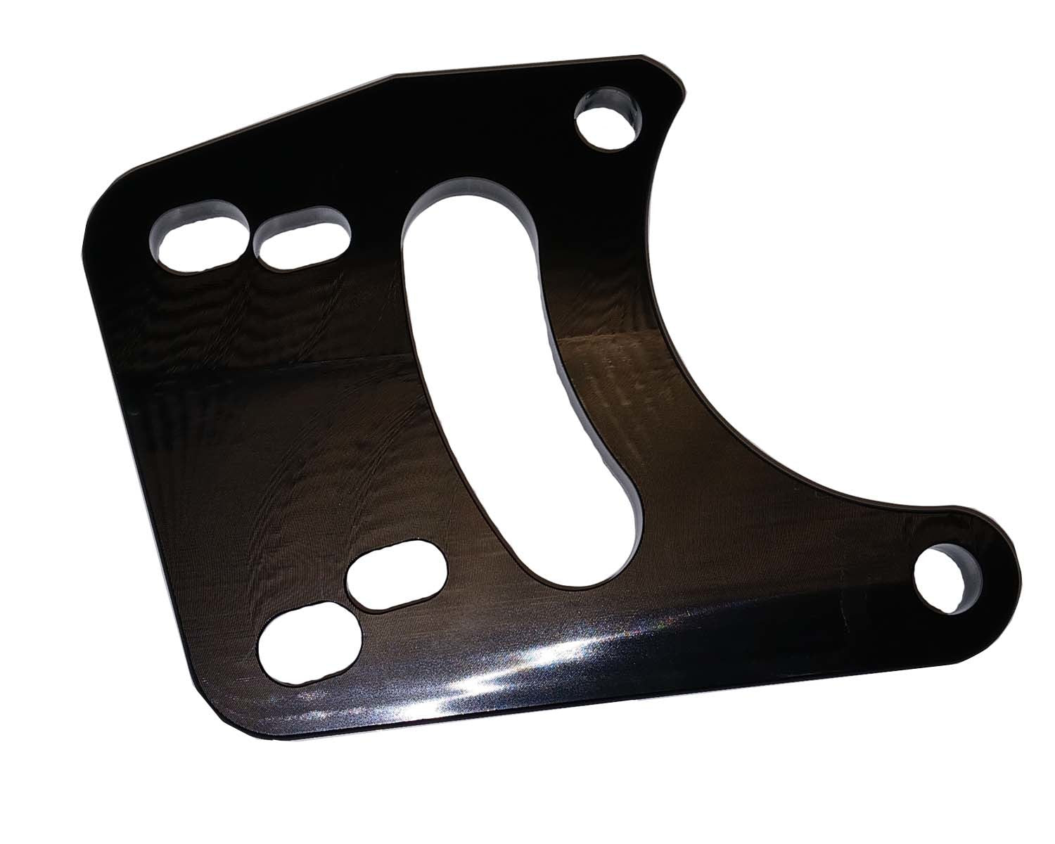 Champ Kart Rear Brake Ca liper Bracket.  Black.