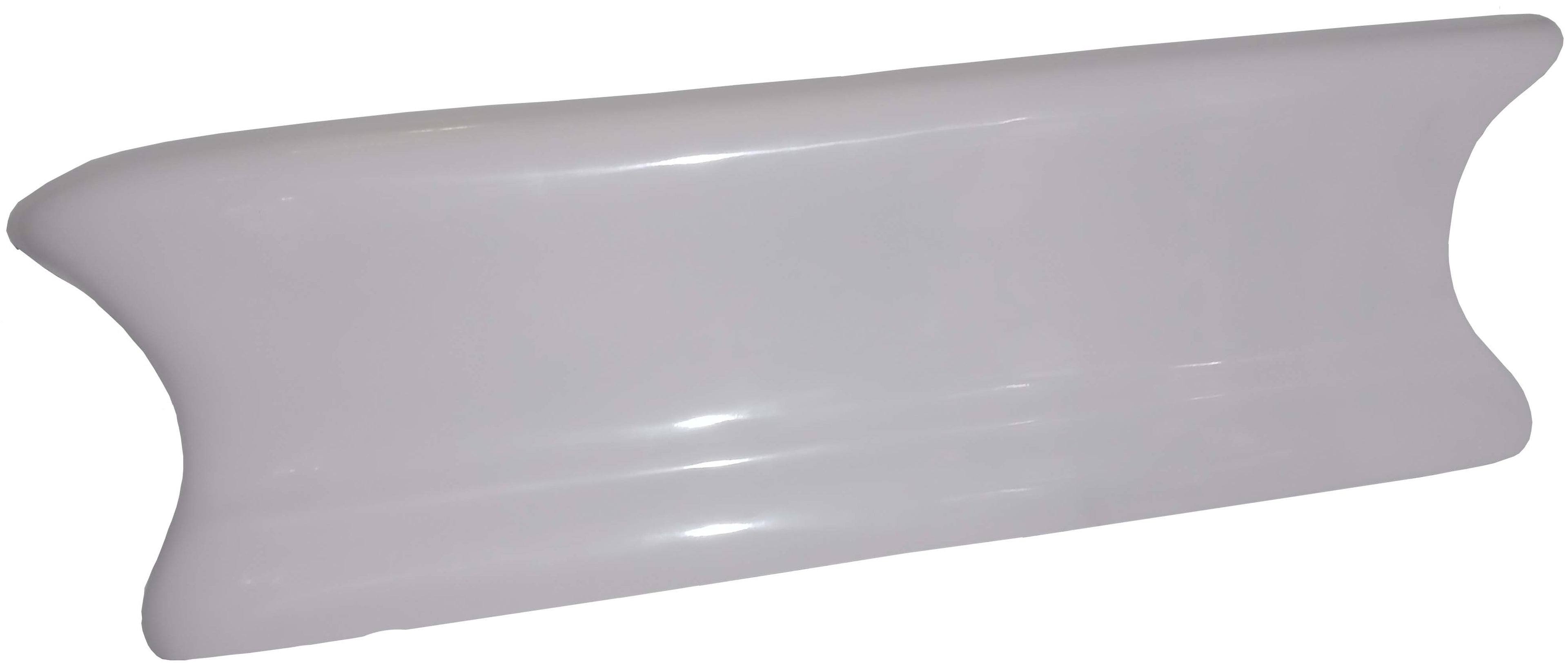 Champ Kart Fiberglass le ft side panel.  White.