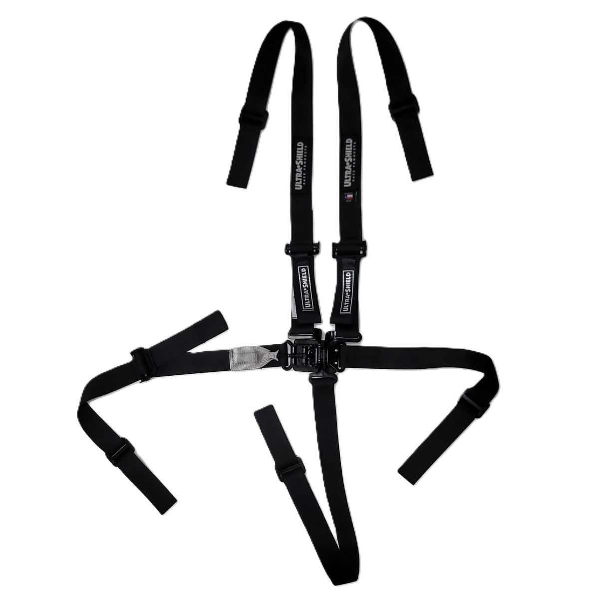 Harness 5PT JR QM 2IN LL Pull Up Adjust Black