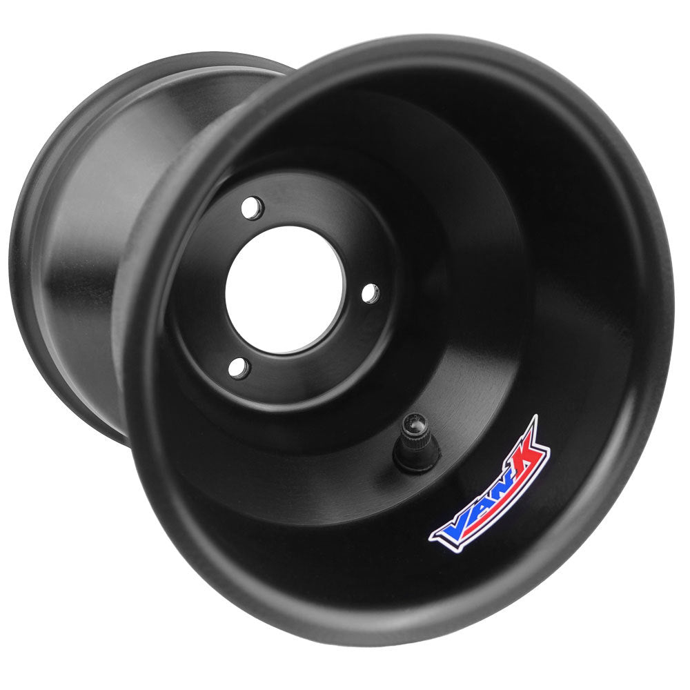 Wheel 6X10 4in BS Blk Kart Pro Series