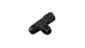 Tee Fitting -6  with Female -6AN Swivel