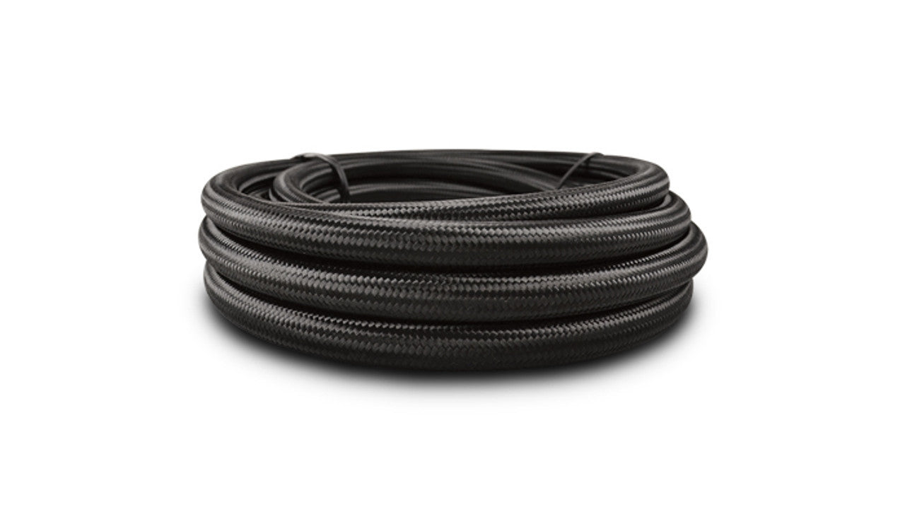 150ft Roll Black Nylon Braided Flex Hose -6AN