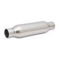 Bottle Style Resonator 2 .5in inlet/outlet x 18in