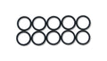 Package of 10 -8AN Rubbe r O-Rings