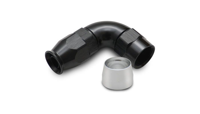 Fitting  Hose End  Full Flow  PTFE  90 Degree  R