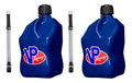 Utility Jug 5.5 Gal Blue Square w/Hose (2 Pack)