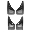 Black No Drill Mudflaps