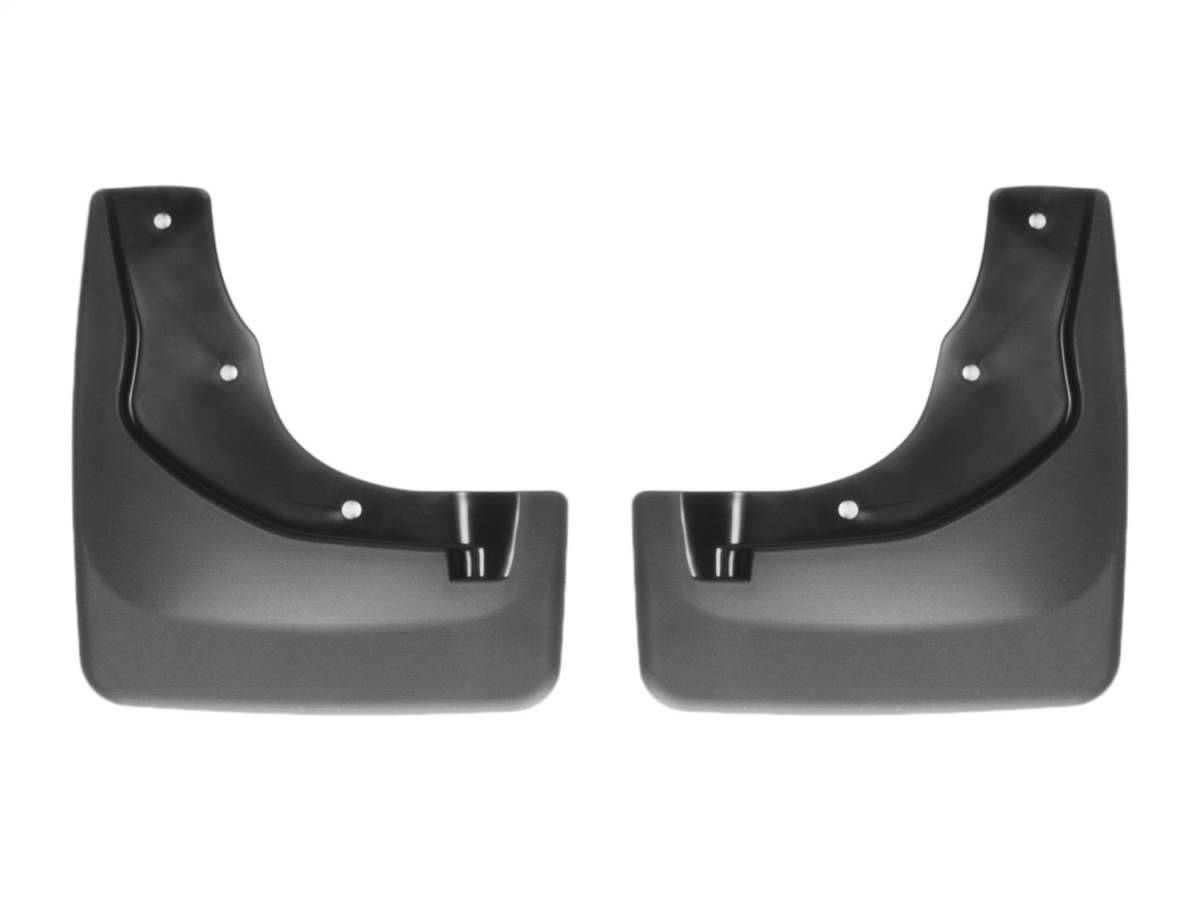 13-  Ford Escape Front Black No Drill Mudflaps