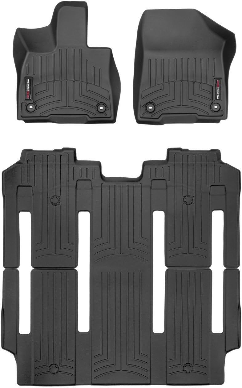 Black Front and Rear Floorliners