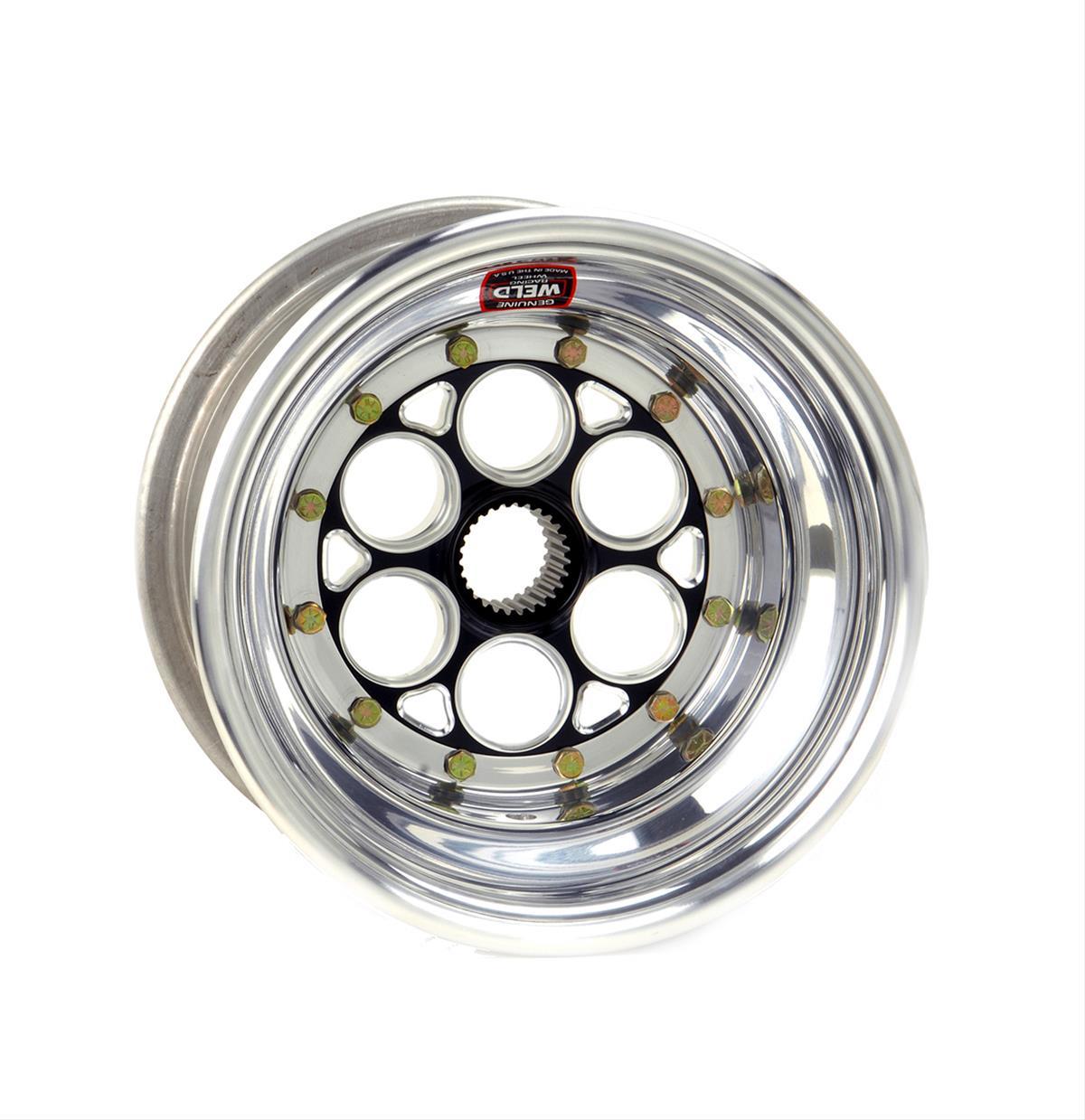 15x15 Blk Magnum Sprint Wheel  6in BS - DB