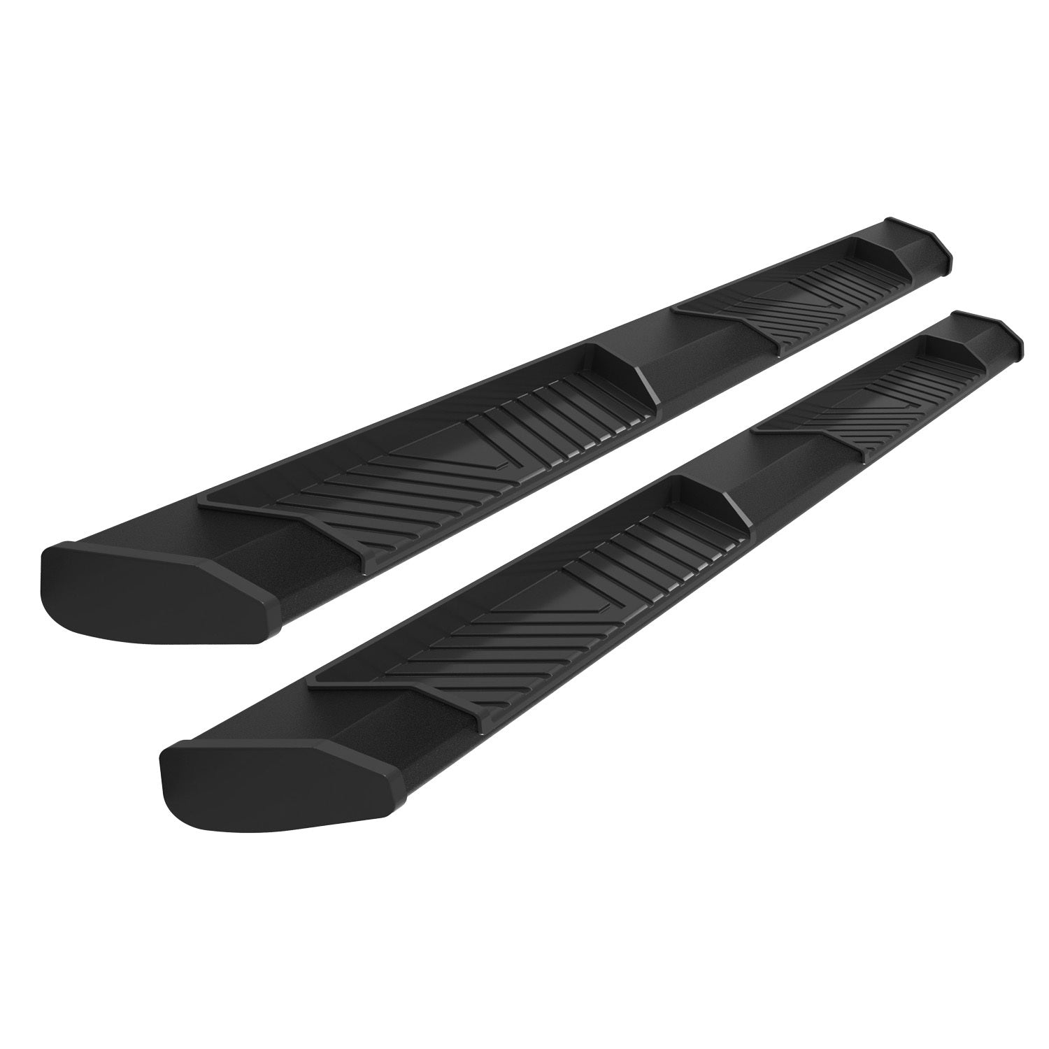 AT6 Running Boards Black 19-   Silverado Crew Cab