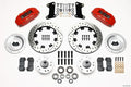 Front Disc Brake Kit Red 67-72 Camaro Nova 12.19