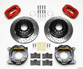 Rear Brake Kit 57-62 Corvette Red Caliper