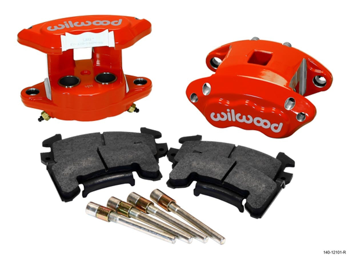 Rear Brake Kit D154 Red