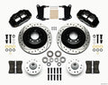 Front Disc Brake Kit Blk 67-72 Camaro Nova 12.88