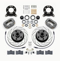 Front Disc Brake Kit 65- 69 Mustang Drilled