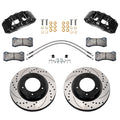 Front Brake Kit 07-15 Tundra Aero6 DM Drilled