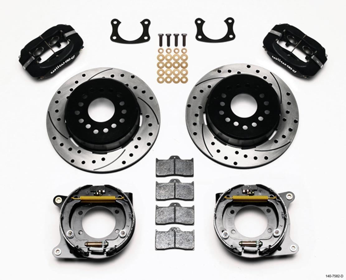 Brake Kit Big Ford Rear 2.36 Offset Black