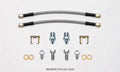 Flexline Kit D154 10in x 3/8-24 IF 10mm Banjo