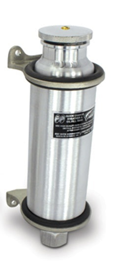 Remote Oil Fill/Breather Tank  2.25in Dia w/Brk