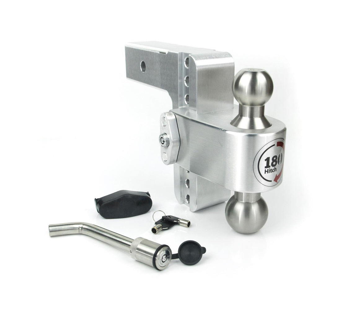 Turnover Ball  6in Drop Hitch w/ 2.5in Shank
