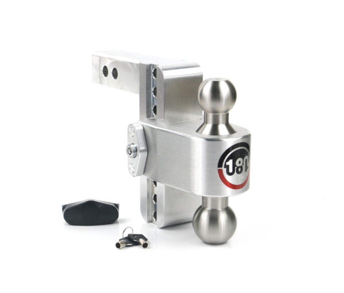 Turnover Ball  6in Drop Hitch w/ 2in Shank