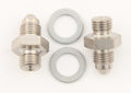 3/8-24 to #3 Stl Crush Washer Seal Adapter (Pr)