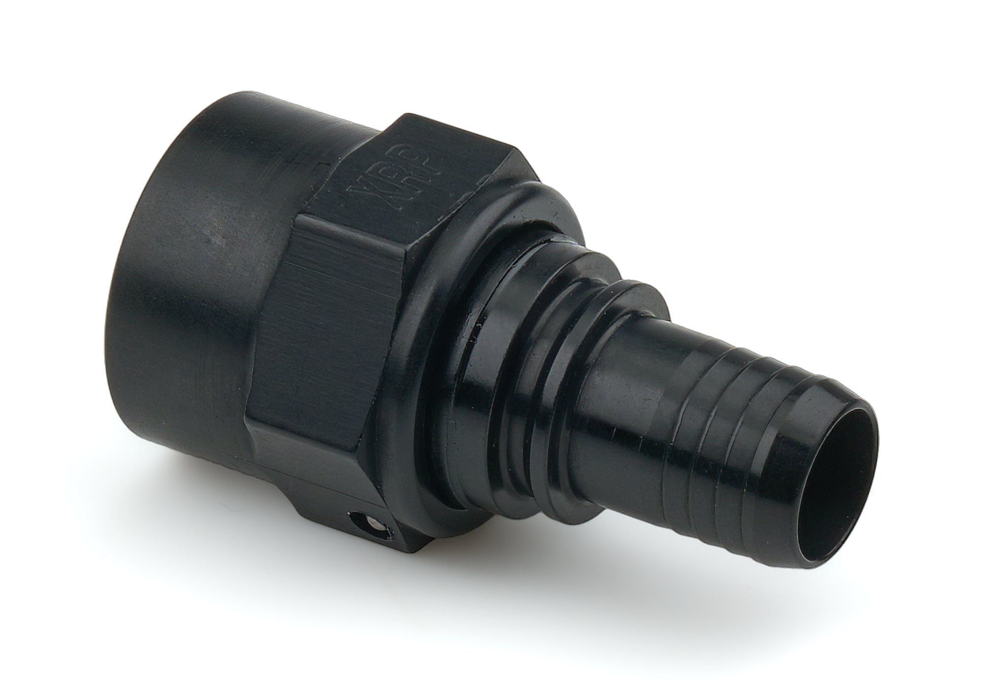 8an Str Race Crimp Hose End Black