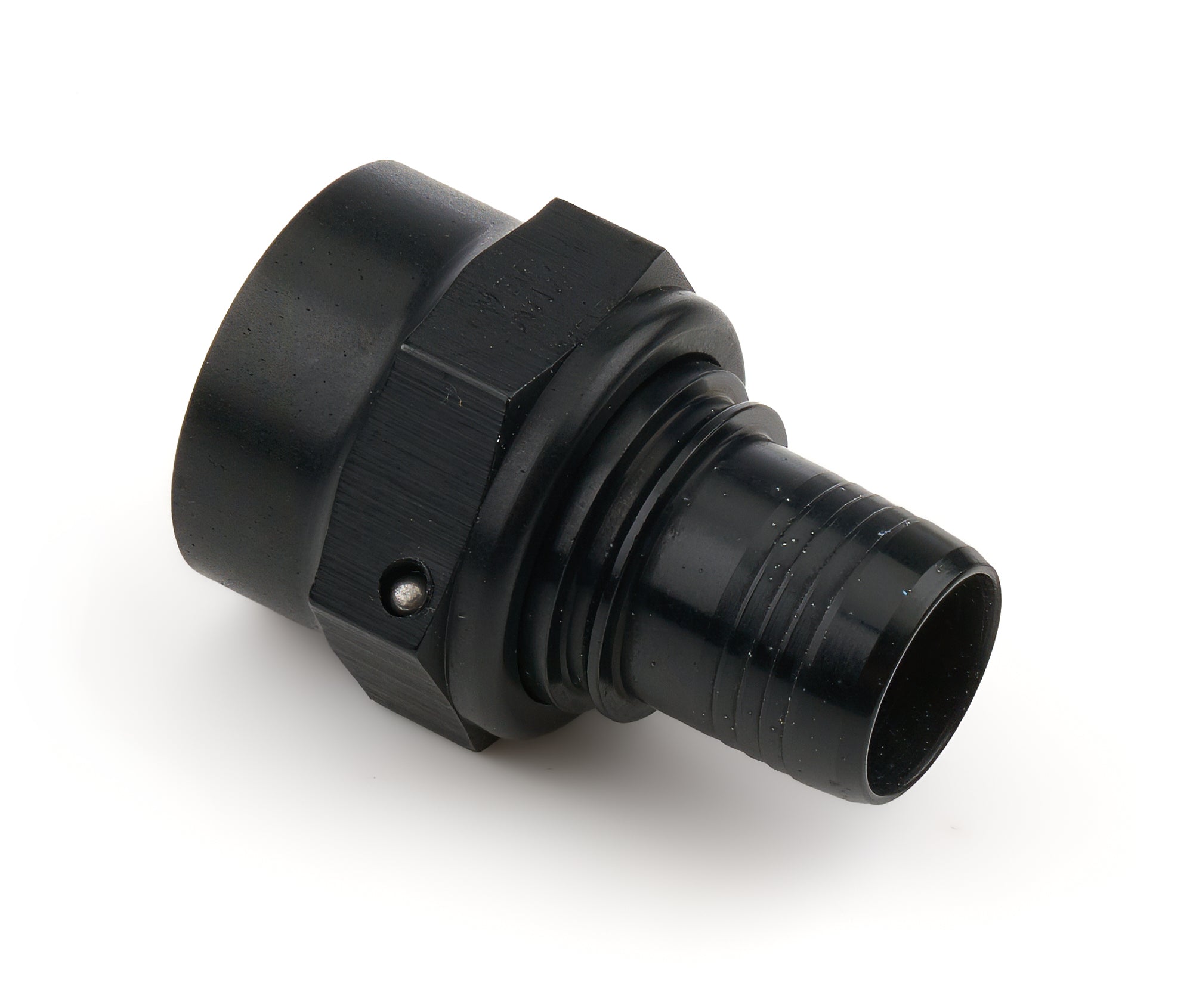 12an Str Race Crimp Hose End Black