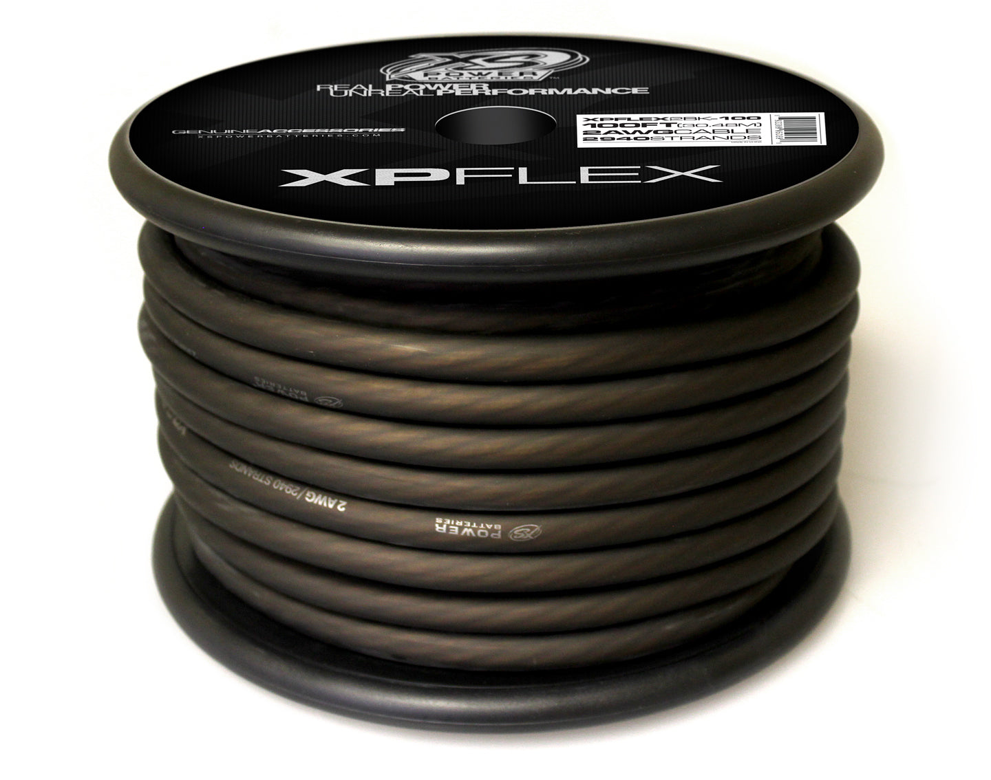 XP Flex Battery Cable 2 AWG 100ft Black